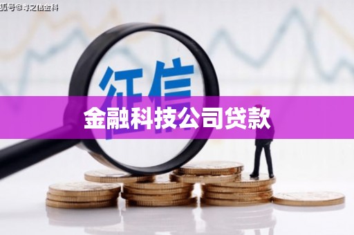 顺德金融科技公司贷款