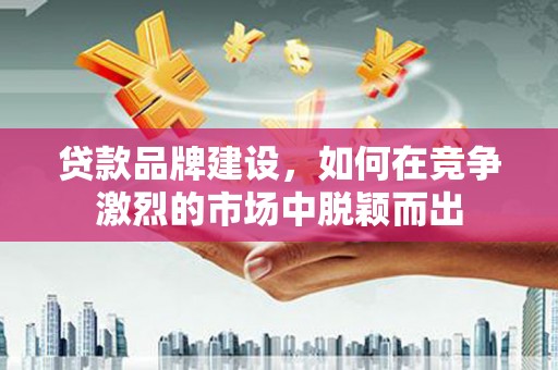 顺德贷款品牌建设，如何在竞争激烈的市场中脱颖而出