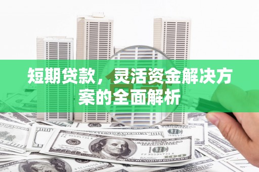 顺德短期贷款，灵活资金解决方案的全面解析