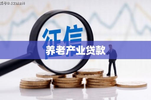 顺德养老产业贷款